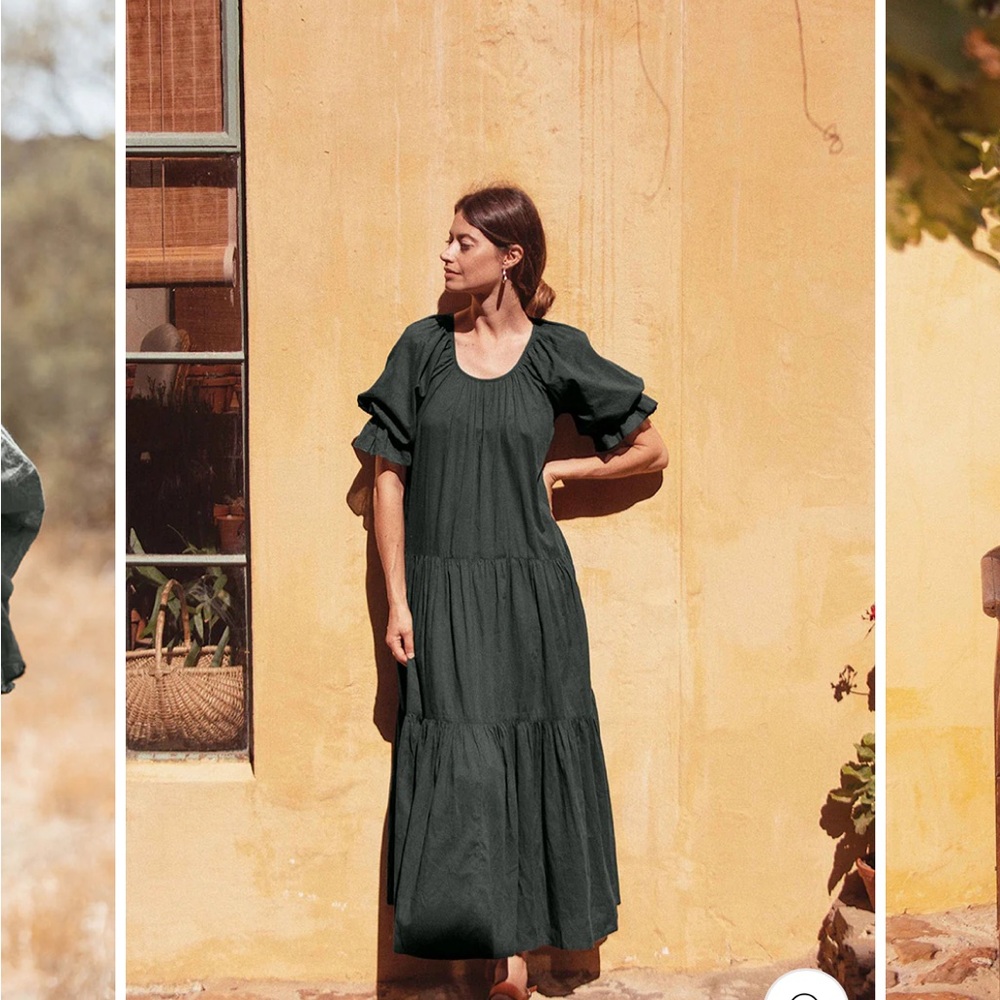 Daughters of India Emerald Sahana Gown